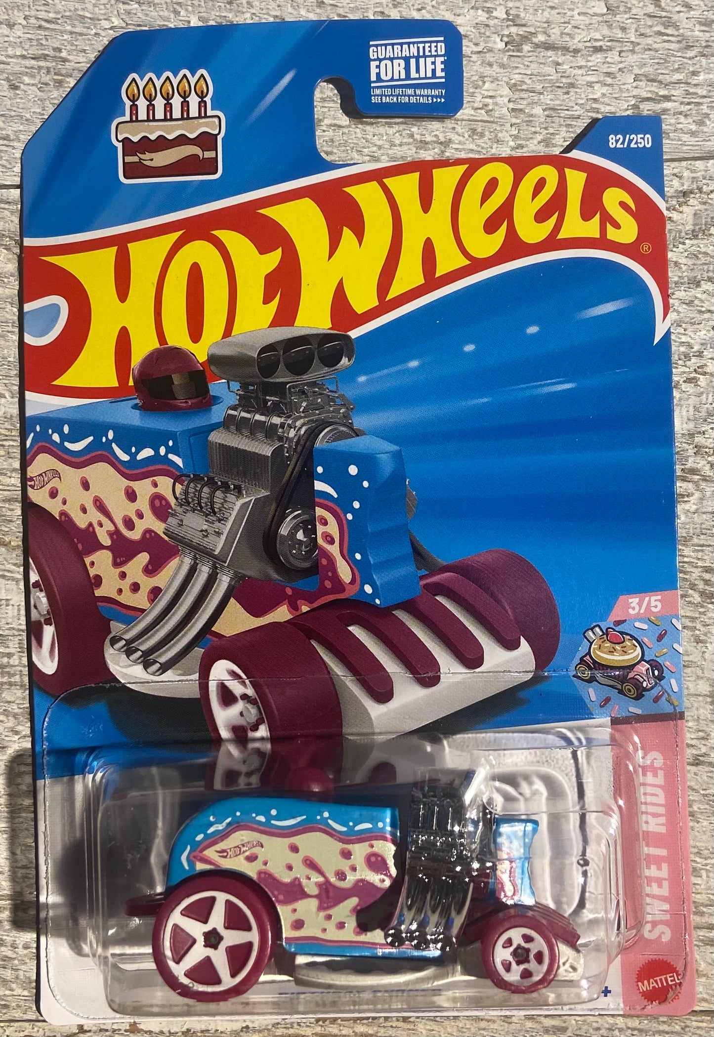 2026 Hot Wheels #82 Birthday Burner BLUE