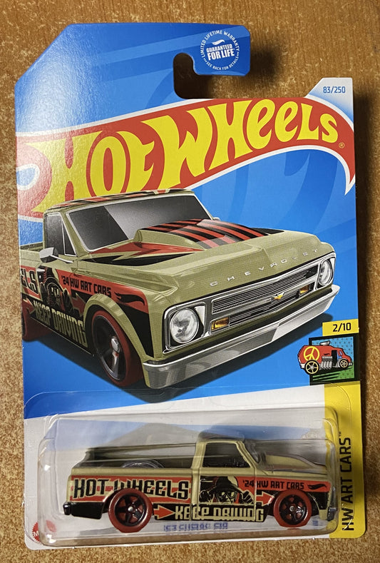 2024 Hot Wheels #83 67 Chevy C10 TAN