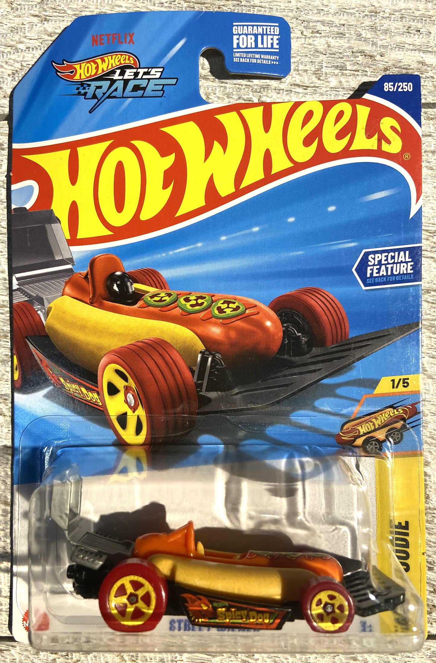 2025 Hot Wheels #85 Street Weiner YELLOW