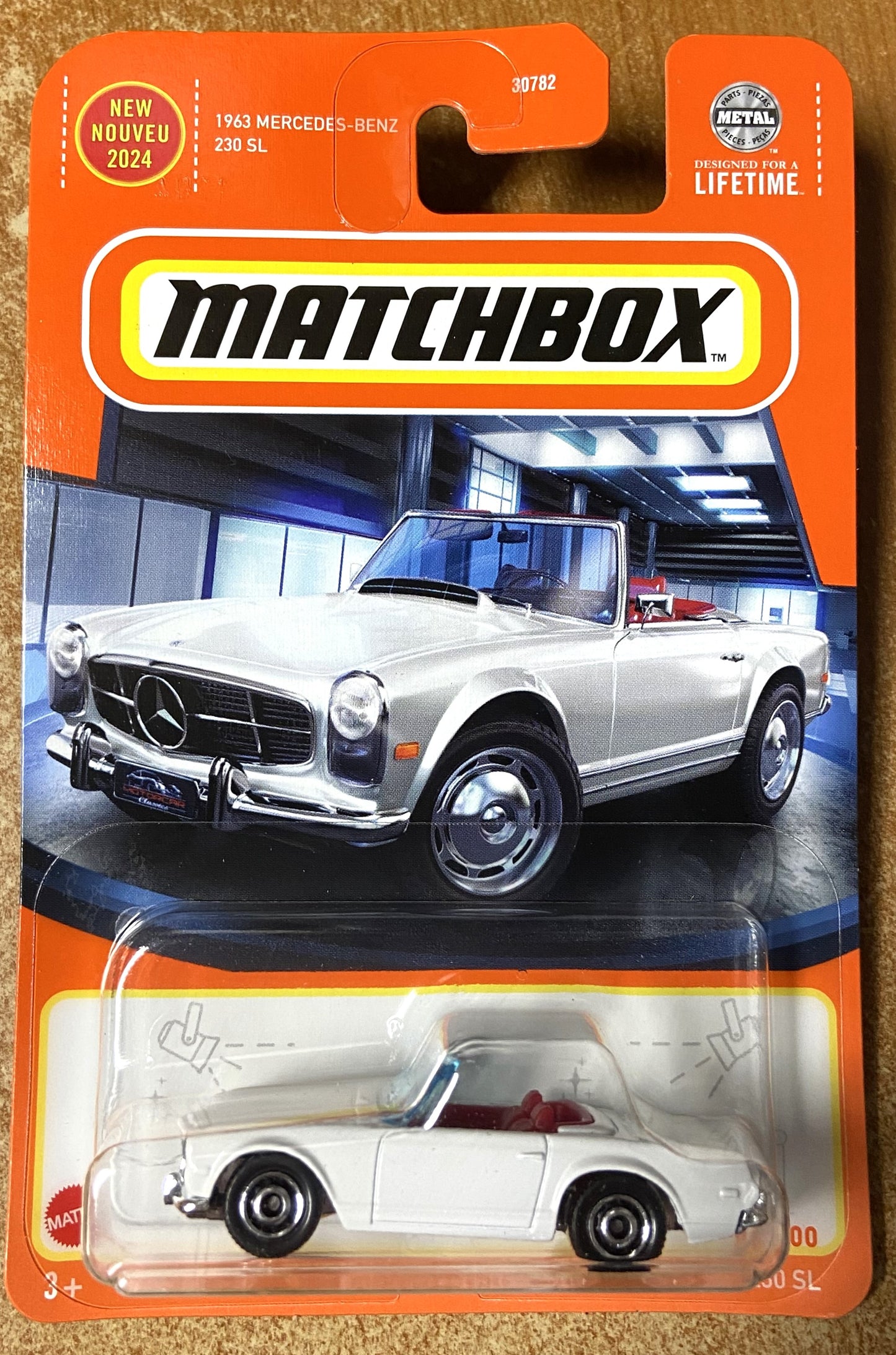 2024 Matchbox #86 1963 Mercedes Benz 230SL