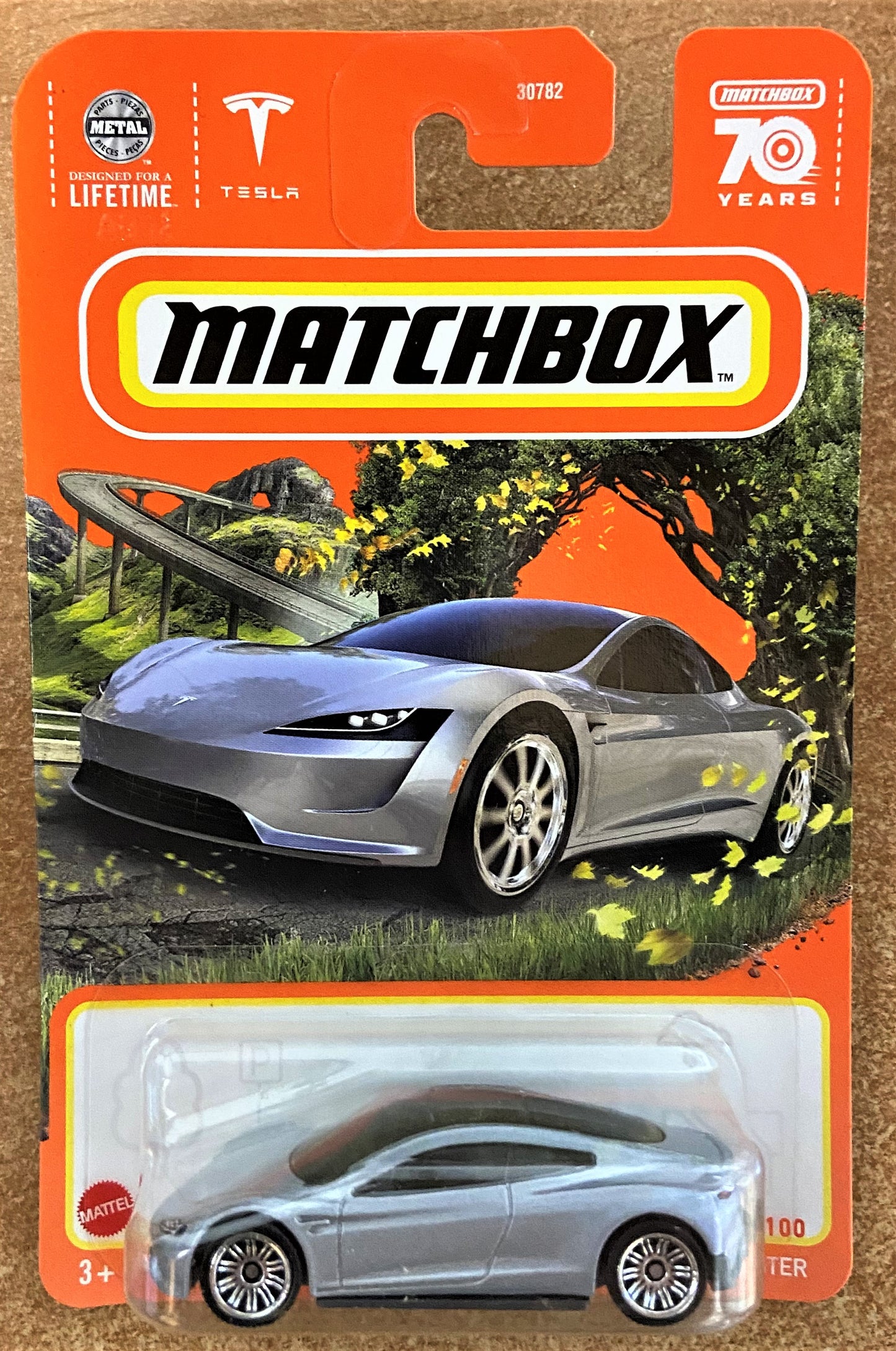2023 Matchbox #91 Tesla Roadster