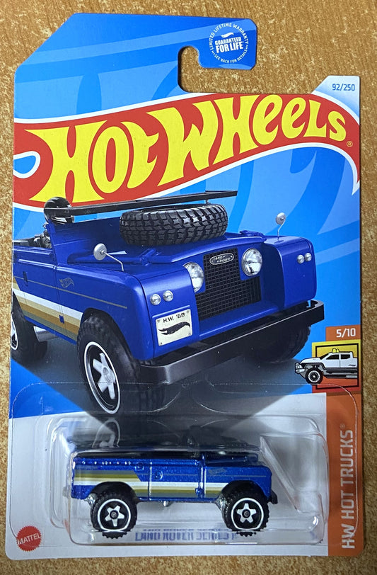 2024 Hot Wheels #92 Land Rover Series II BLUE