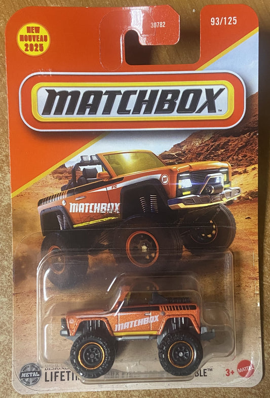 2025 Matchbox #93 MBX Field Car Convertible
