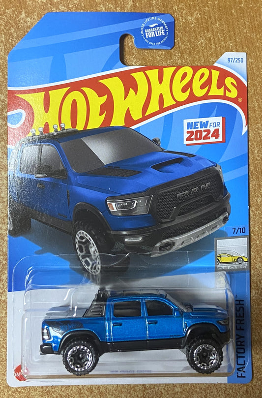 2024 Hot Wheels #97 23 Ram 1500 BLUE