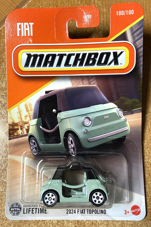 2025 Matchbox #100 2024 Fiat Topolini