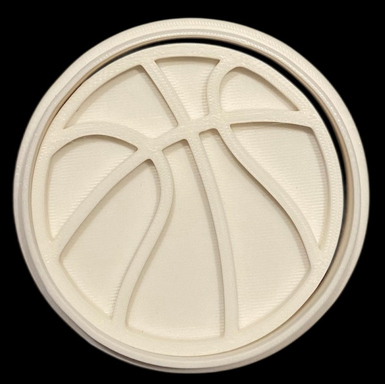 3D printed Cookie Cutter - 3.25" Basketball
