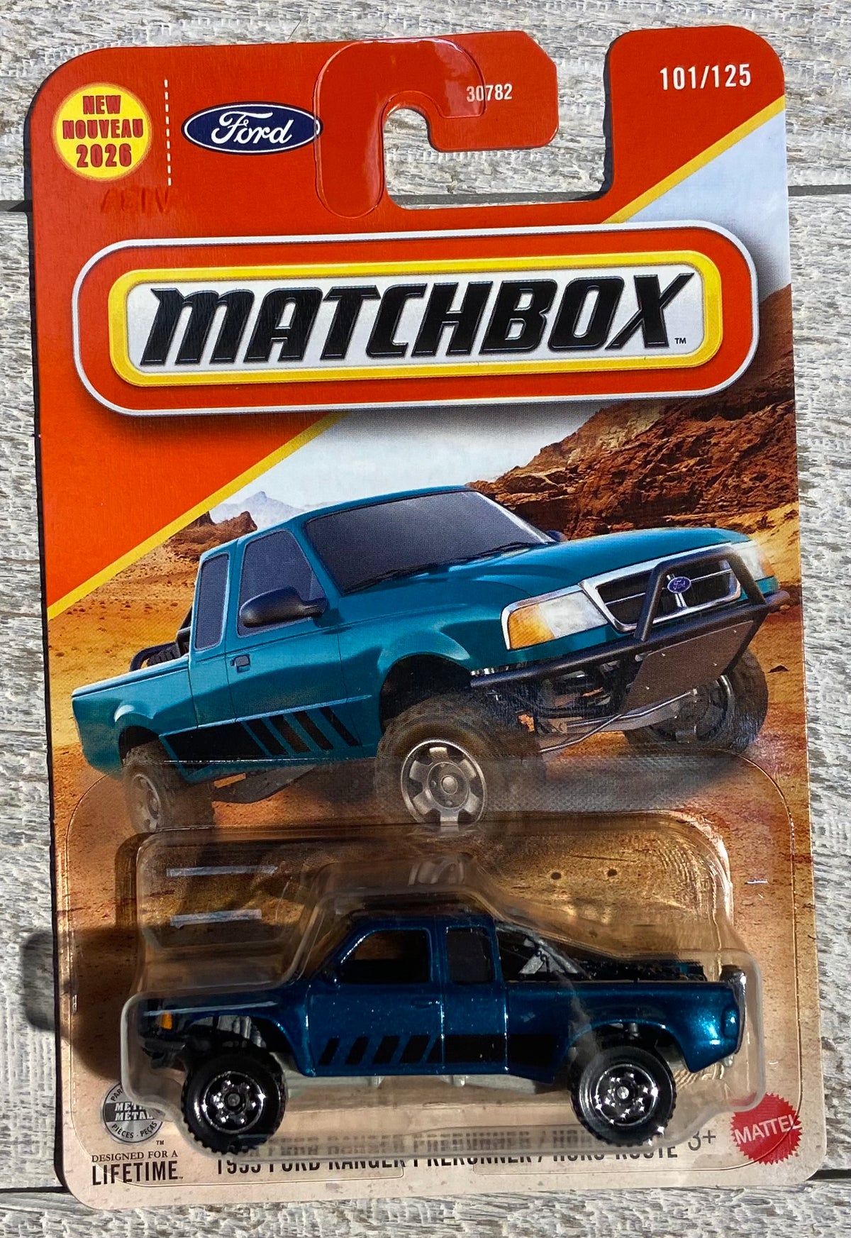 2026 Matchbox #101 1993 Ford Ranger Prerunner