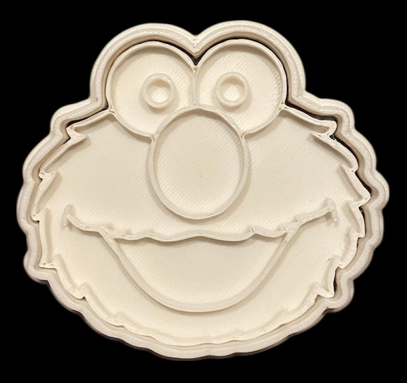 3D printed Cookie Cutter - 3.5" Elmo