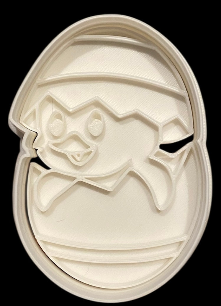 3D printed Cookie Cutter - 3.5" Easter Chic