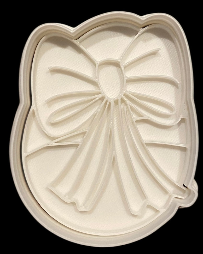 3D printed Cookie Cutter - 3.5" Easter Bow