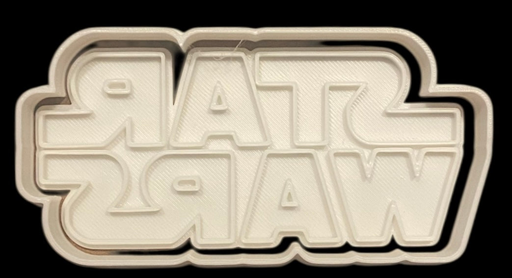 3D printed Cookie Cutter - 4.25" Star Wars