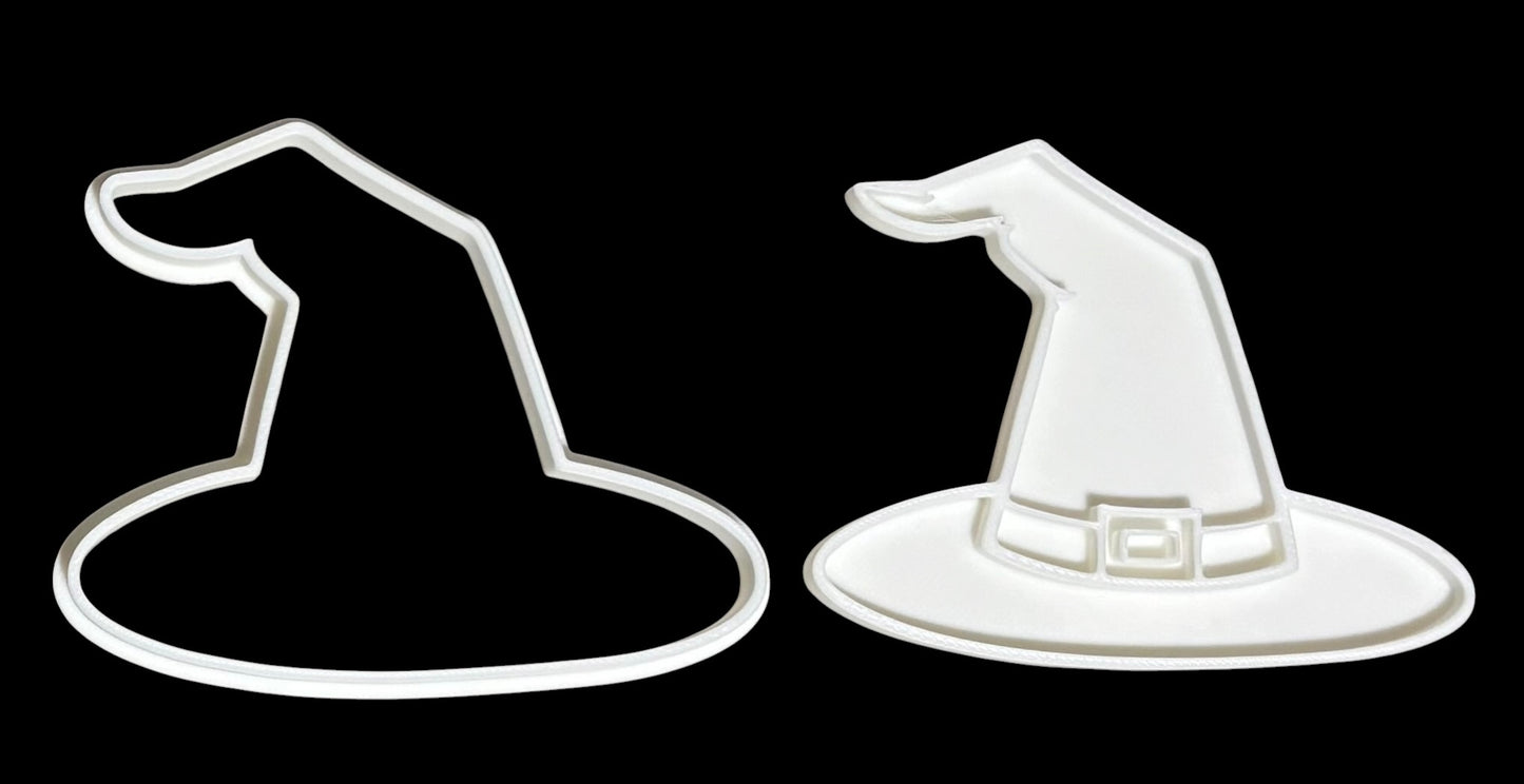 3D printed Cookie Cutter - 3.75" Witches Hat