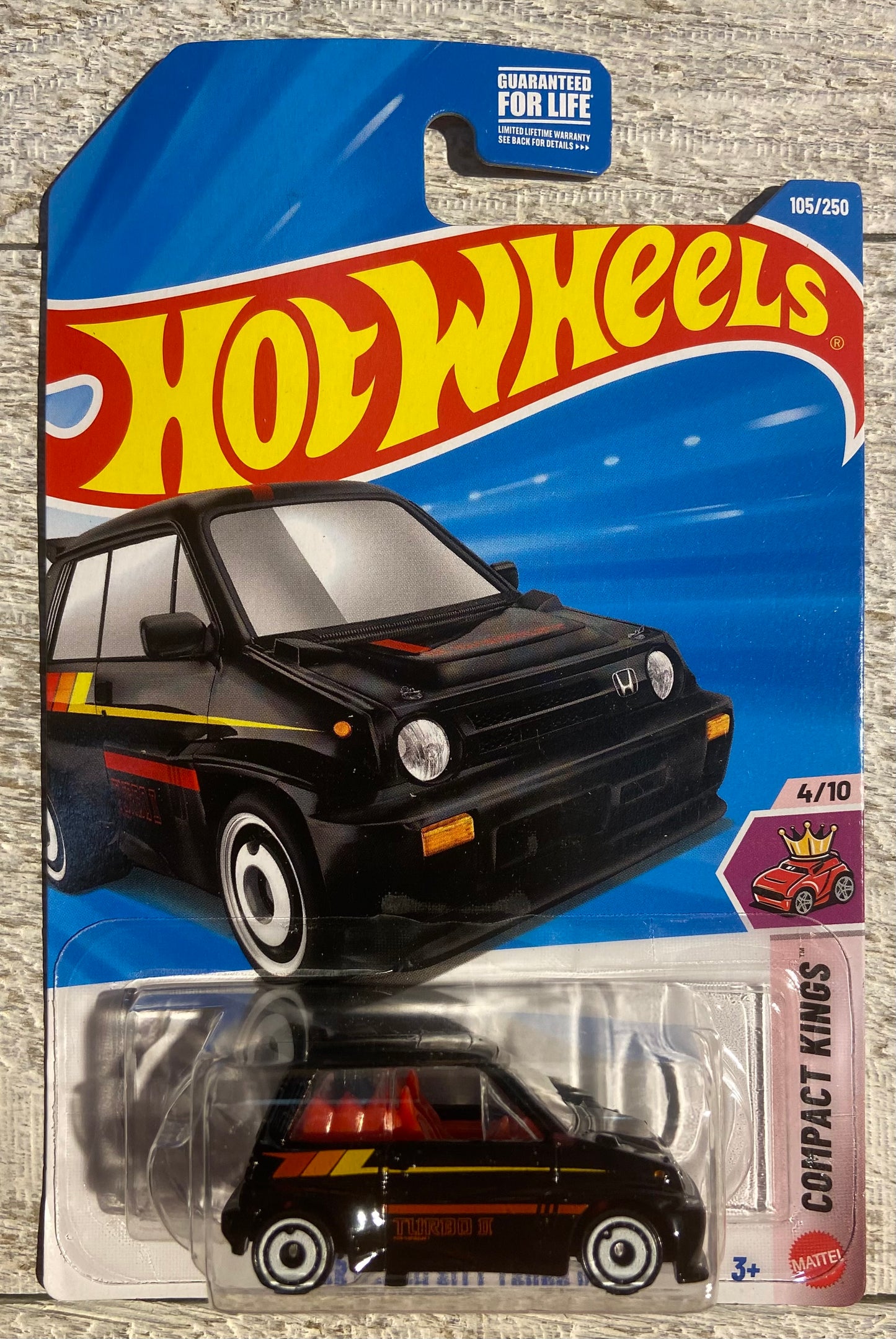 2026 Hot Wheels #105 85 Honda City Turbo BLACK