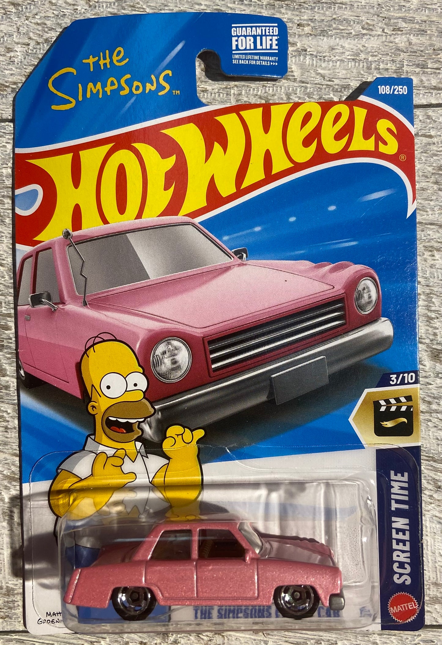 2026 Hot Wheels #108 The Simpsons Family Car