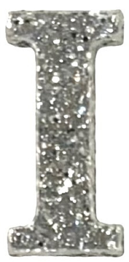 Silver Glitter Acrylic Letter - 3" Tall - Font #01