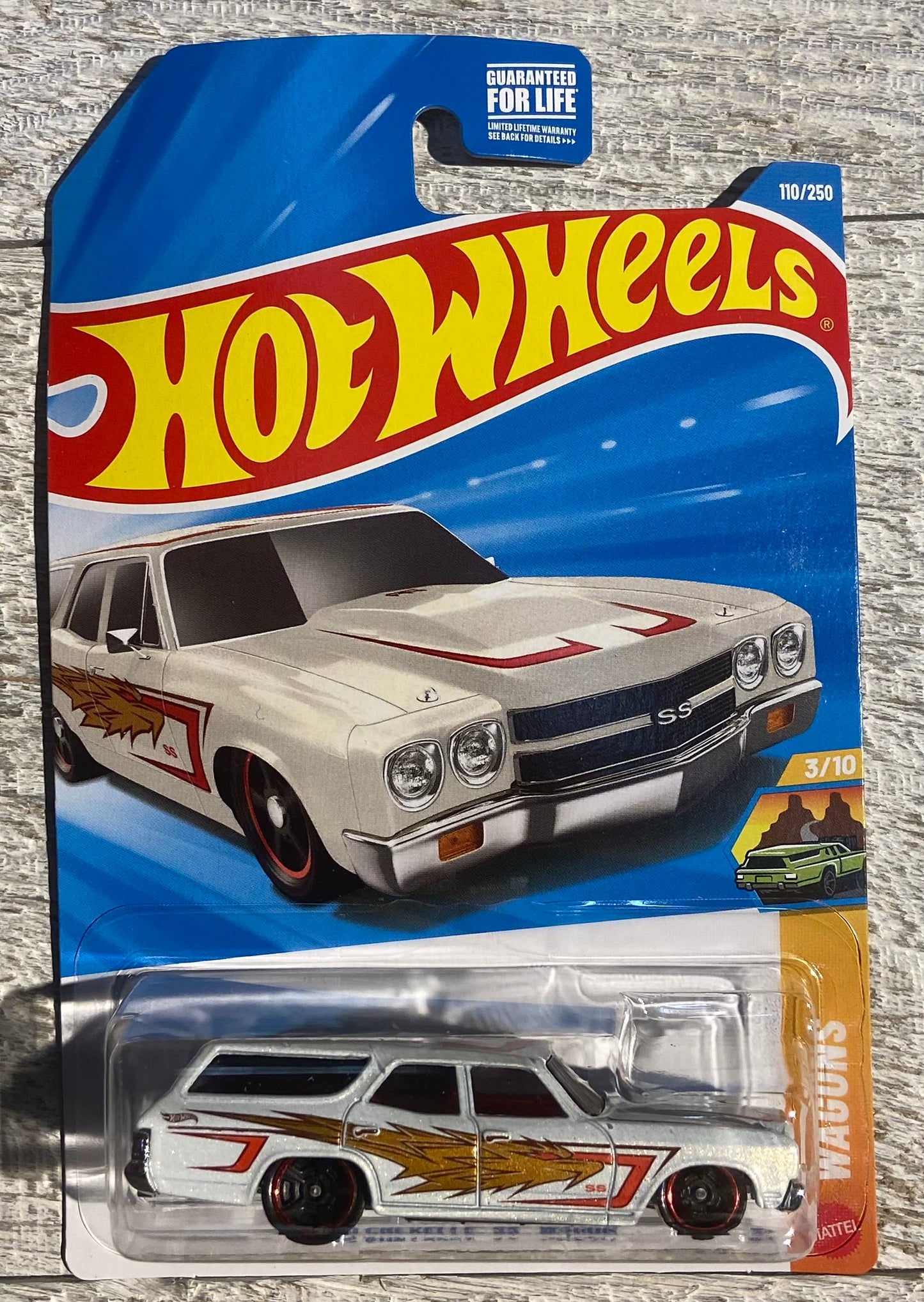 2026 Hot Wheels #110 70 Chevelle SS Wagon WHITE