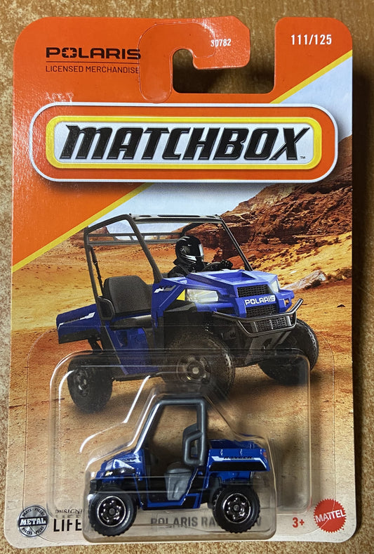 2025 Matchbox #111 Polaris Ranger EV