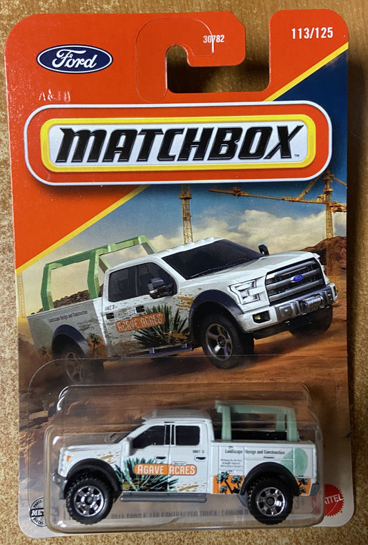 2025 Matchbox #113 2015 Ford F-150 Contractor Truck