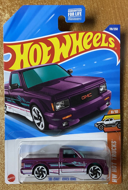 2025 Hot Wheels #119 91 GMC Syclone PURPLE