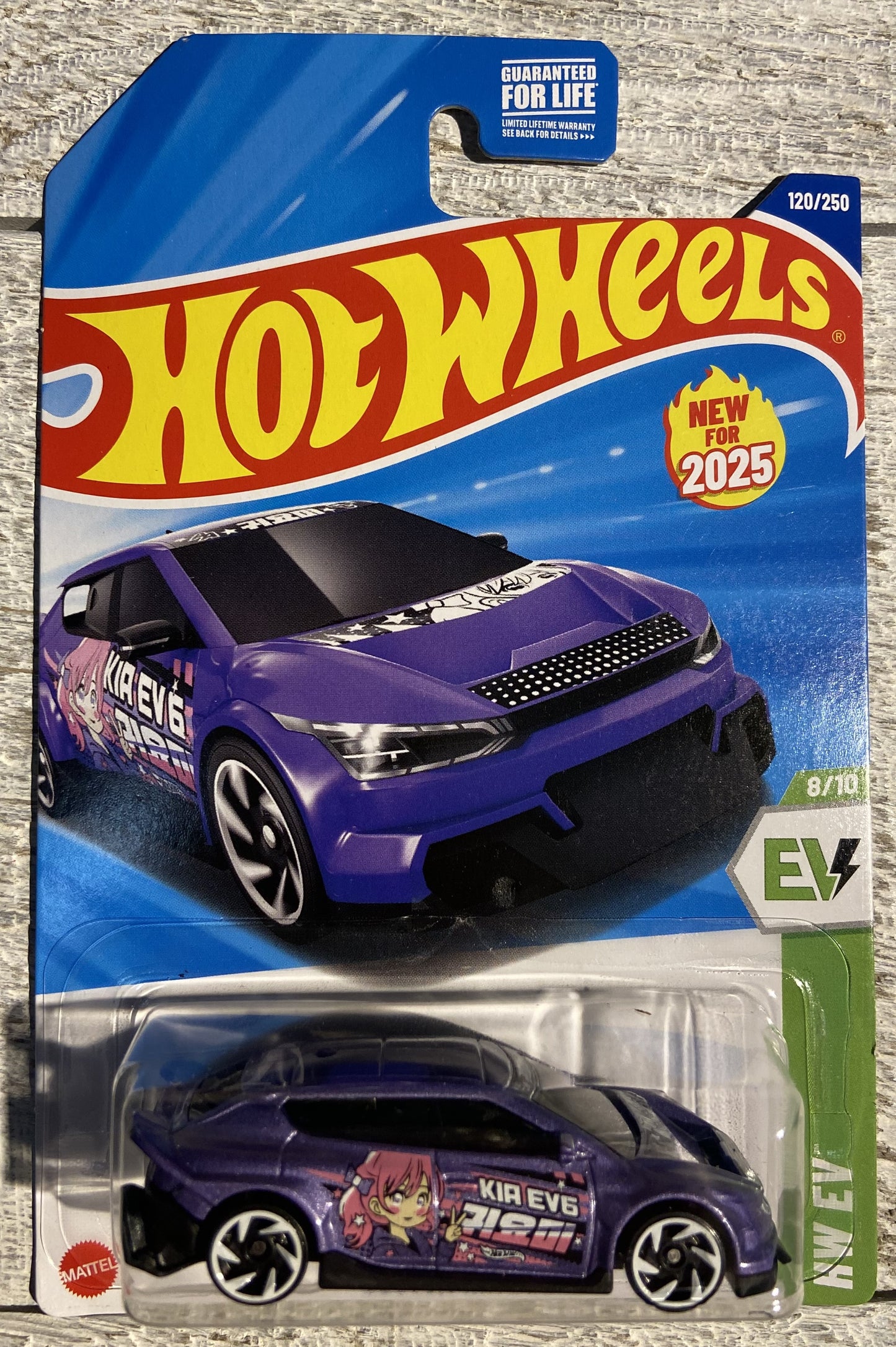 2025 Hot Wheels #120 Custom Kia EVG PURPLE
