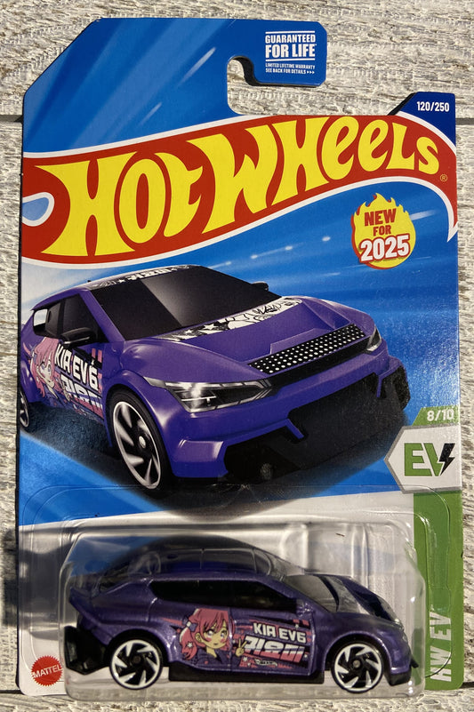 2025 Hot Wheels #120 Custom Kia EVG PURPLE