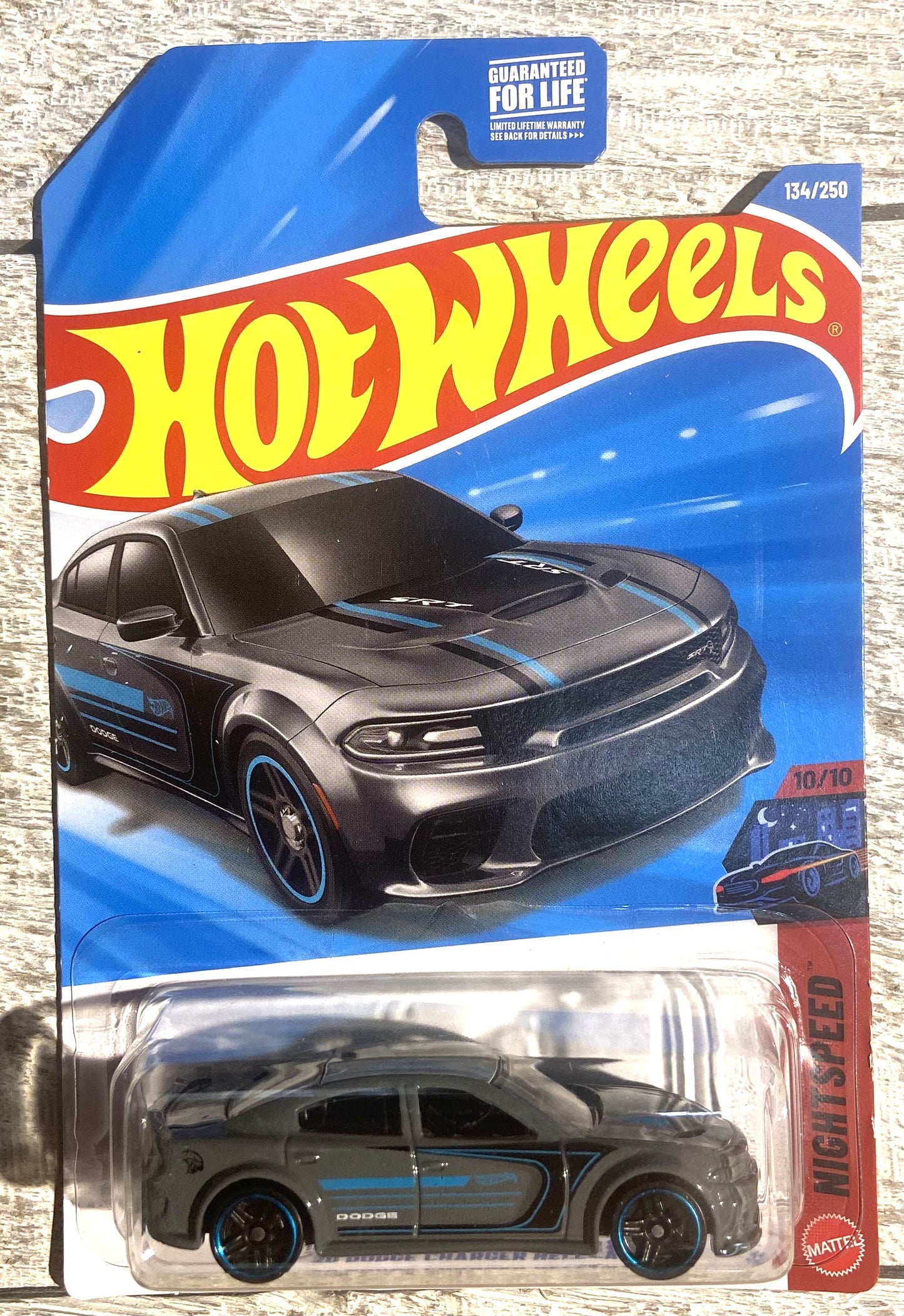 2026 Hot Wheels #134 20 Dodge Charger Hellcat GRAY