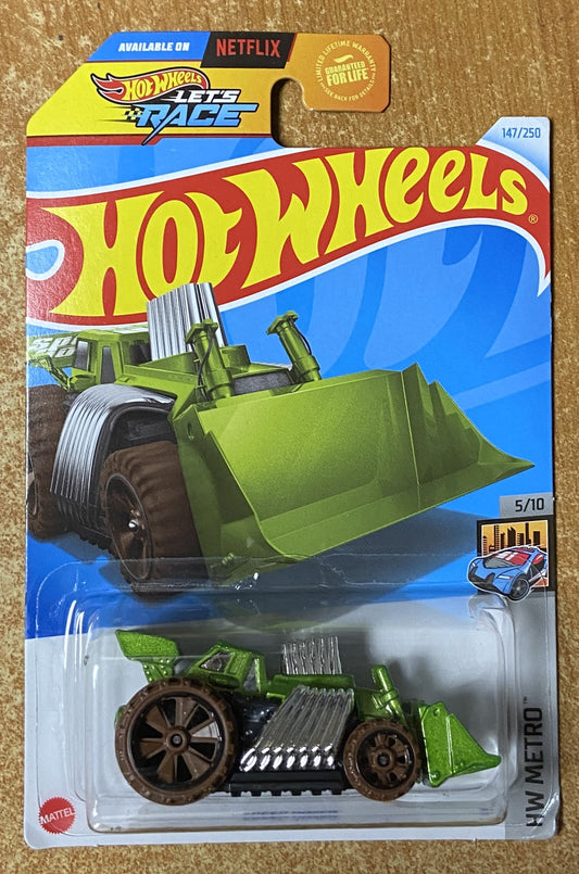 2024 Hot Wheels #147 Speed Dozer GREEN