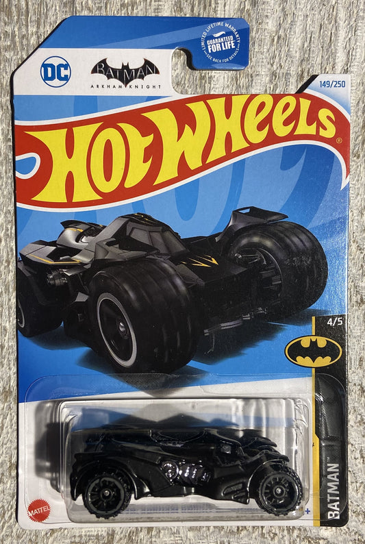 2024 Hot Wheels #149 Batman Arkham Knight Batmobile BLACK
