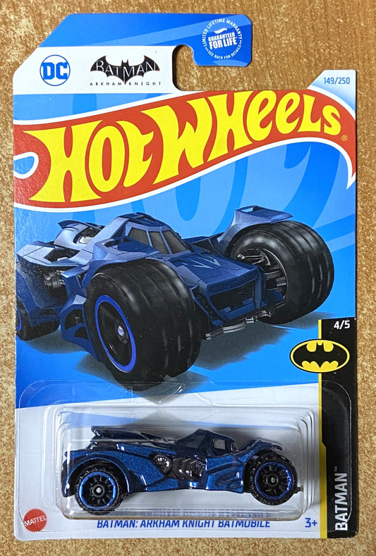 2024 Hot Wheels #149 Batman Arkham Knight Batmobile BLUE