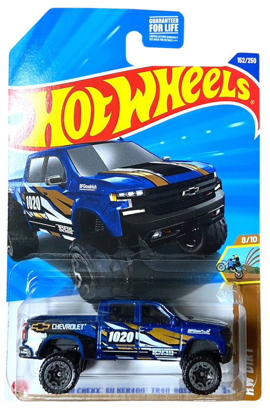 2025 Hot Wheels #152 19 Chevy Silverado Trail Boss LT BLUE