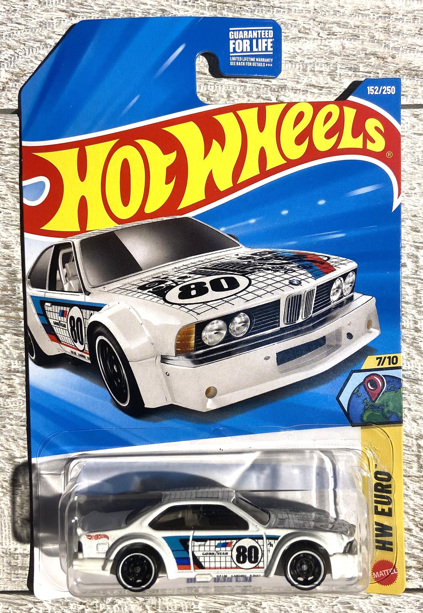 2026 Hot Wheels #152 BMW 635 Csi WHITE