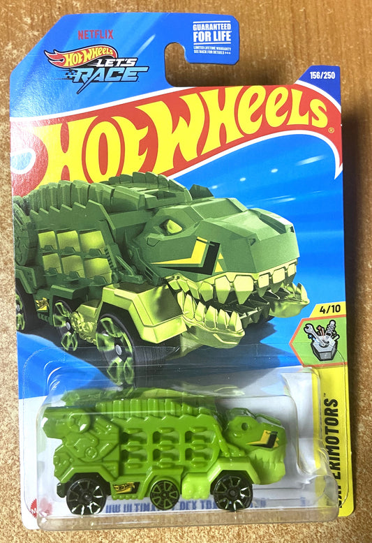 2025 Hot Wheels #156 HW Ultimate T-Rex Transporter GREEN