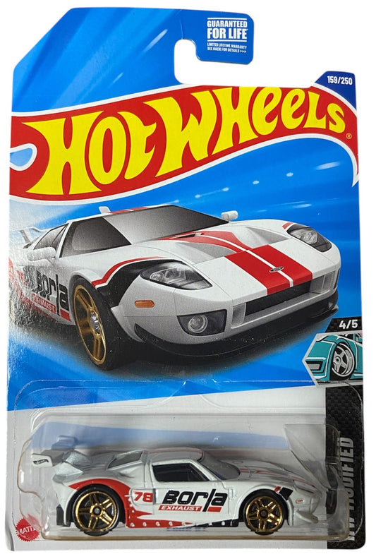 2025 Hot Wheels #159 Ford GT WHITE