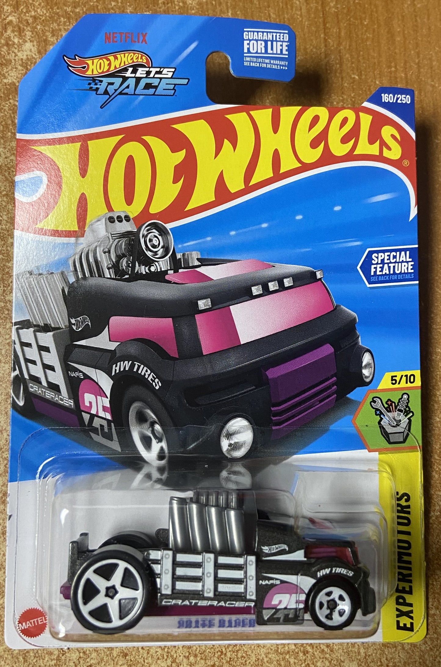2025 Hot Wheels #160 Crate Racer BLACK
