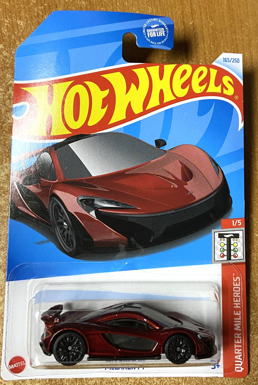 2024 Hot Wheels #165 McLaren P1 RED