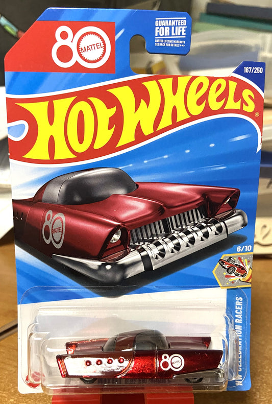 2025 Hot Wheels #167 Mattel Dream Mobile RED