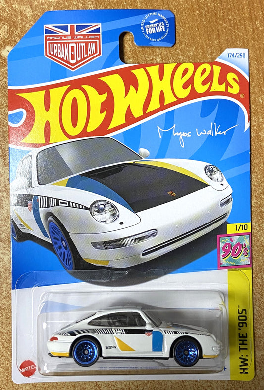2024 Hot Wheels #174 96 Porsche Carrera WHITE