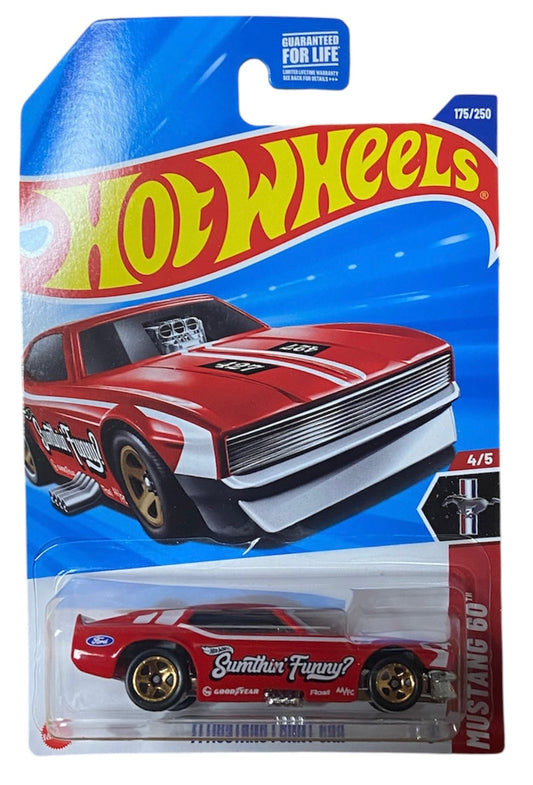 2025 Hot Wheels #175 71 Mustang Funny Car RED