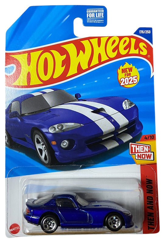2025 Hot Wheels #176 96 Dodge Viper GTS BLUE