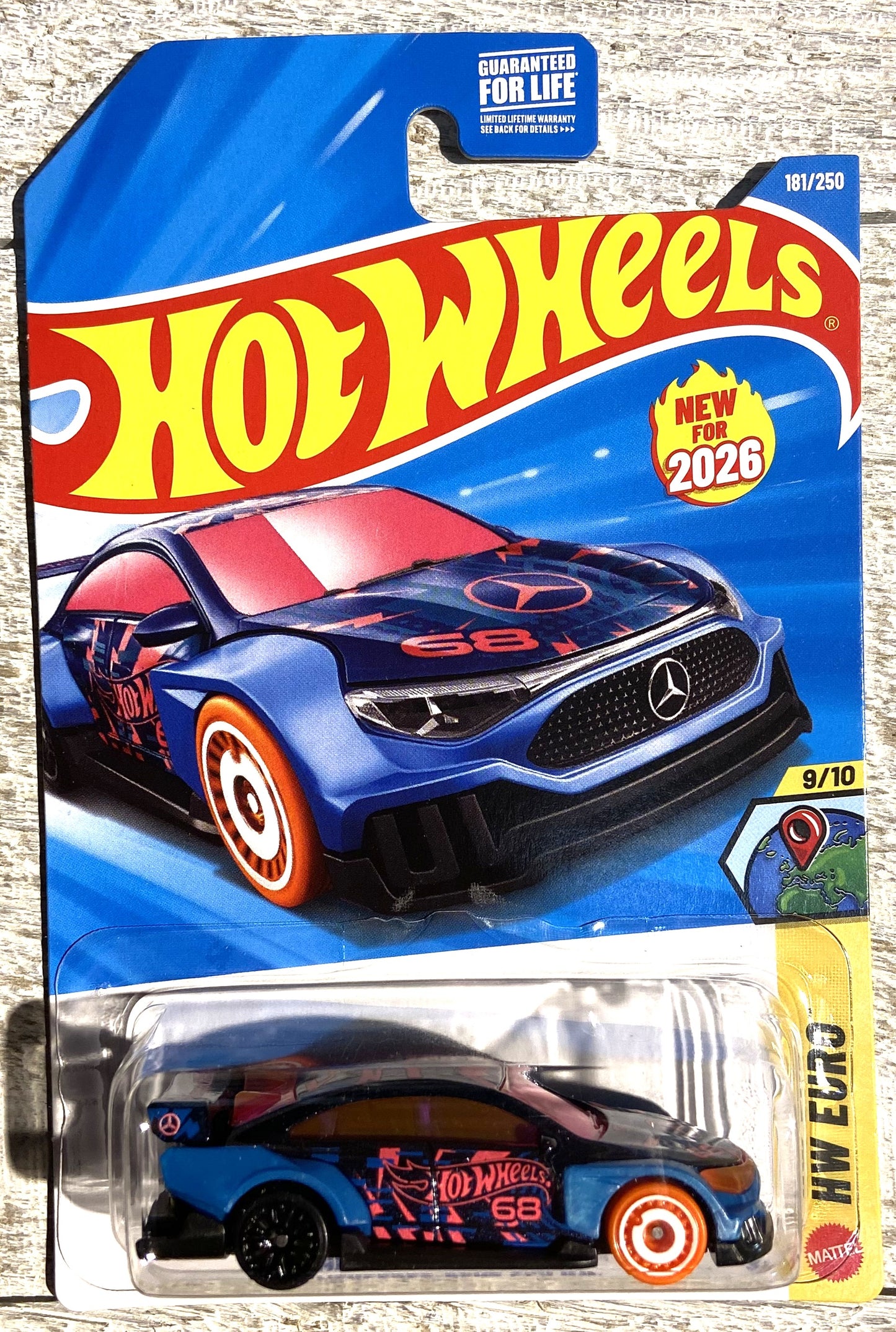 2026 Hot Wheels #181 Mercedes Benz CLA HW BLUE