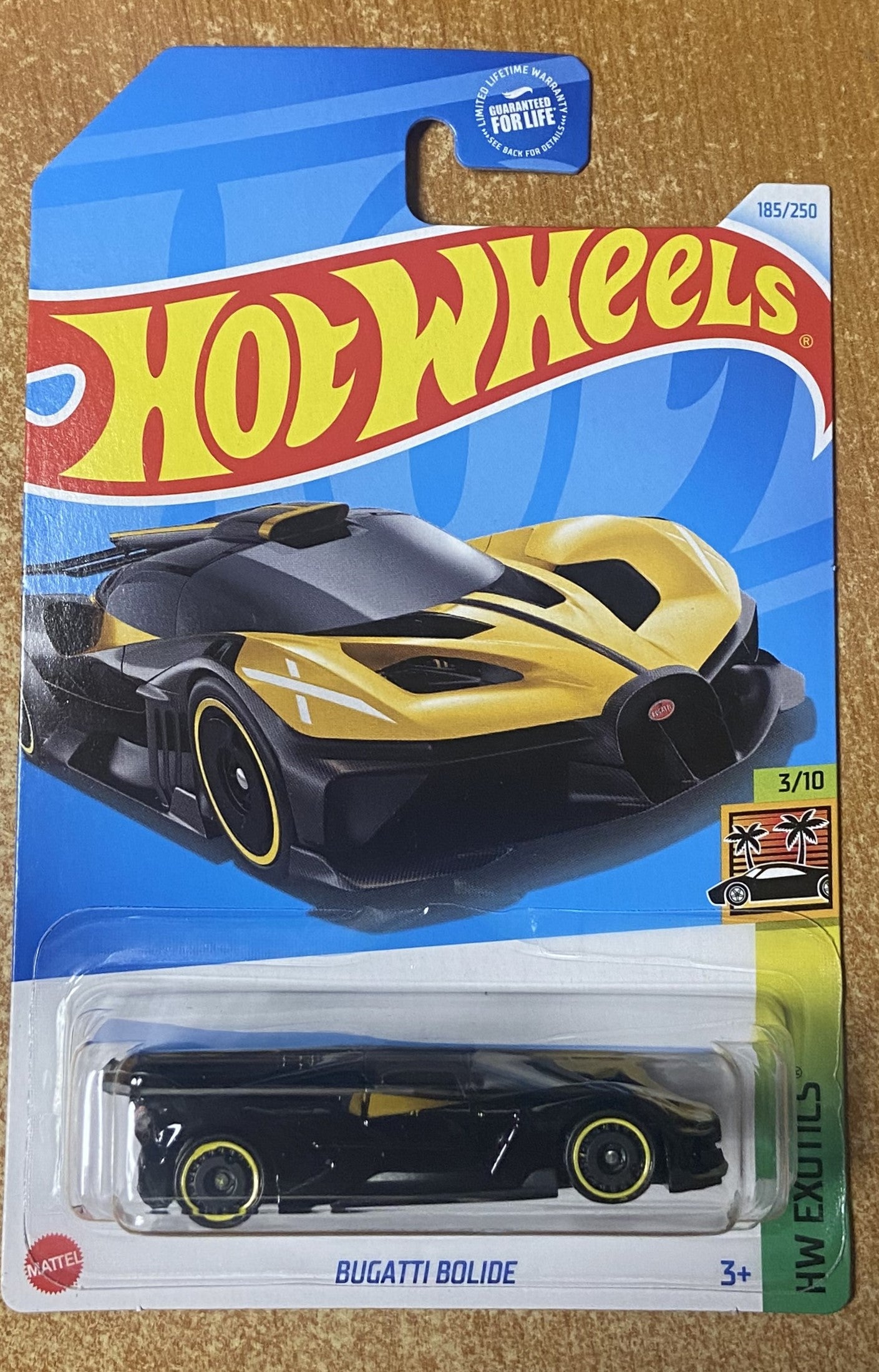 2024 Hot Wheels #185 Bugatti Bolide YELLOW