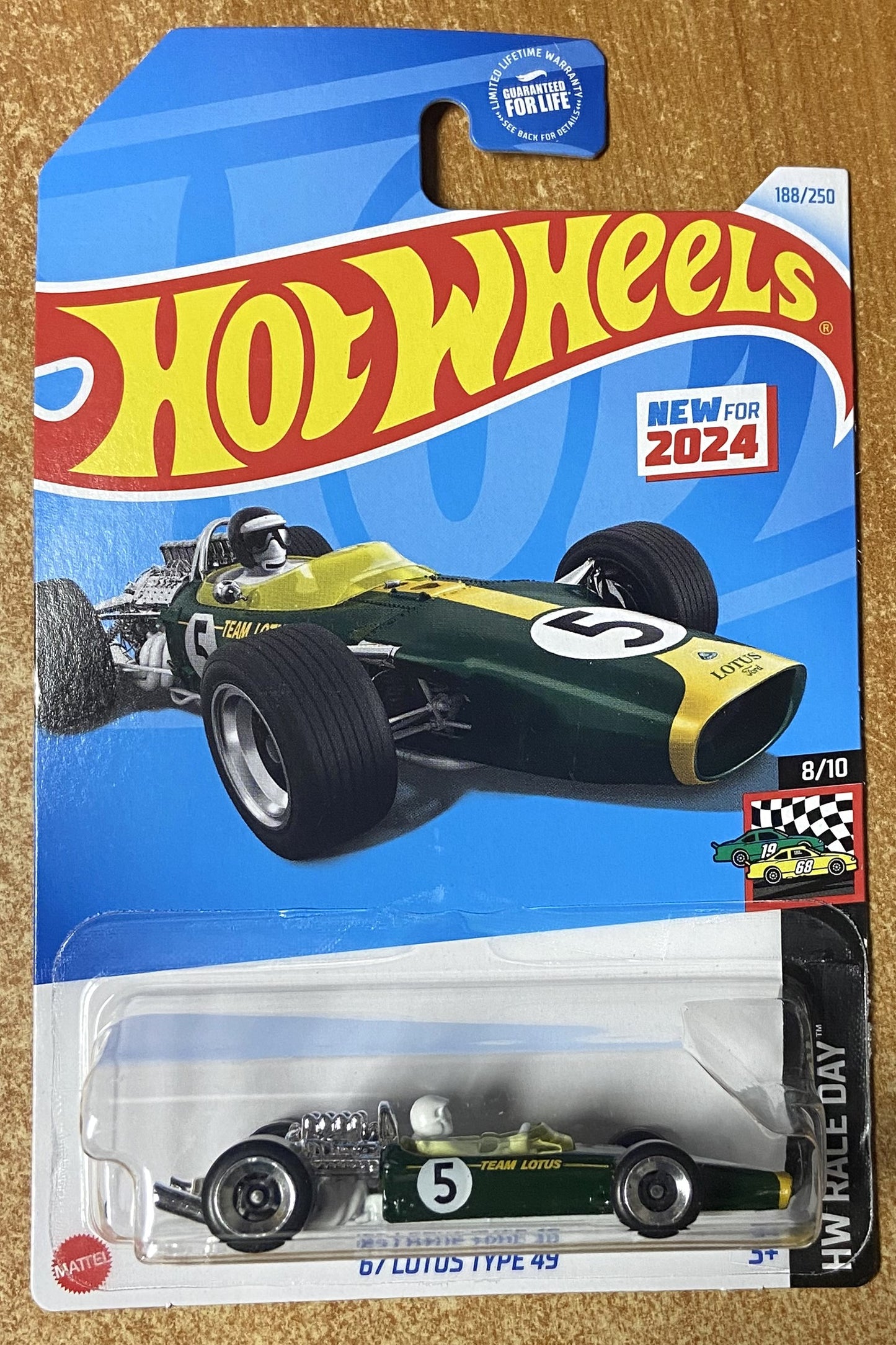 2024 Hot Wheels #188 67 Lotus Type 49 GREEN
