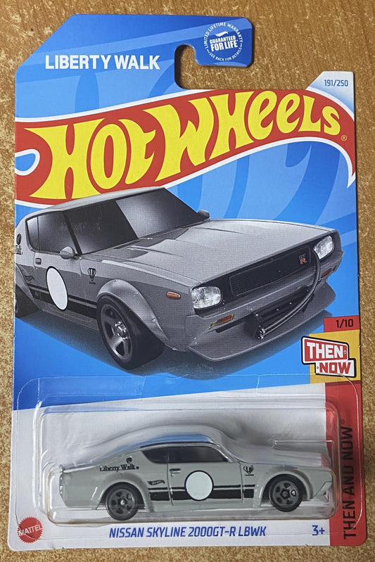 2024 Hot Wheels #191 Nissan Skyline GT-R LBWK GRAY
