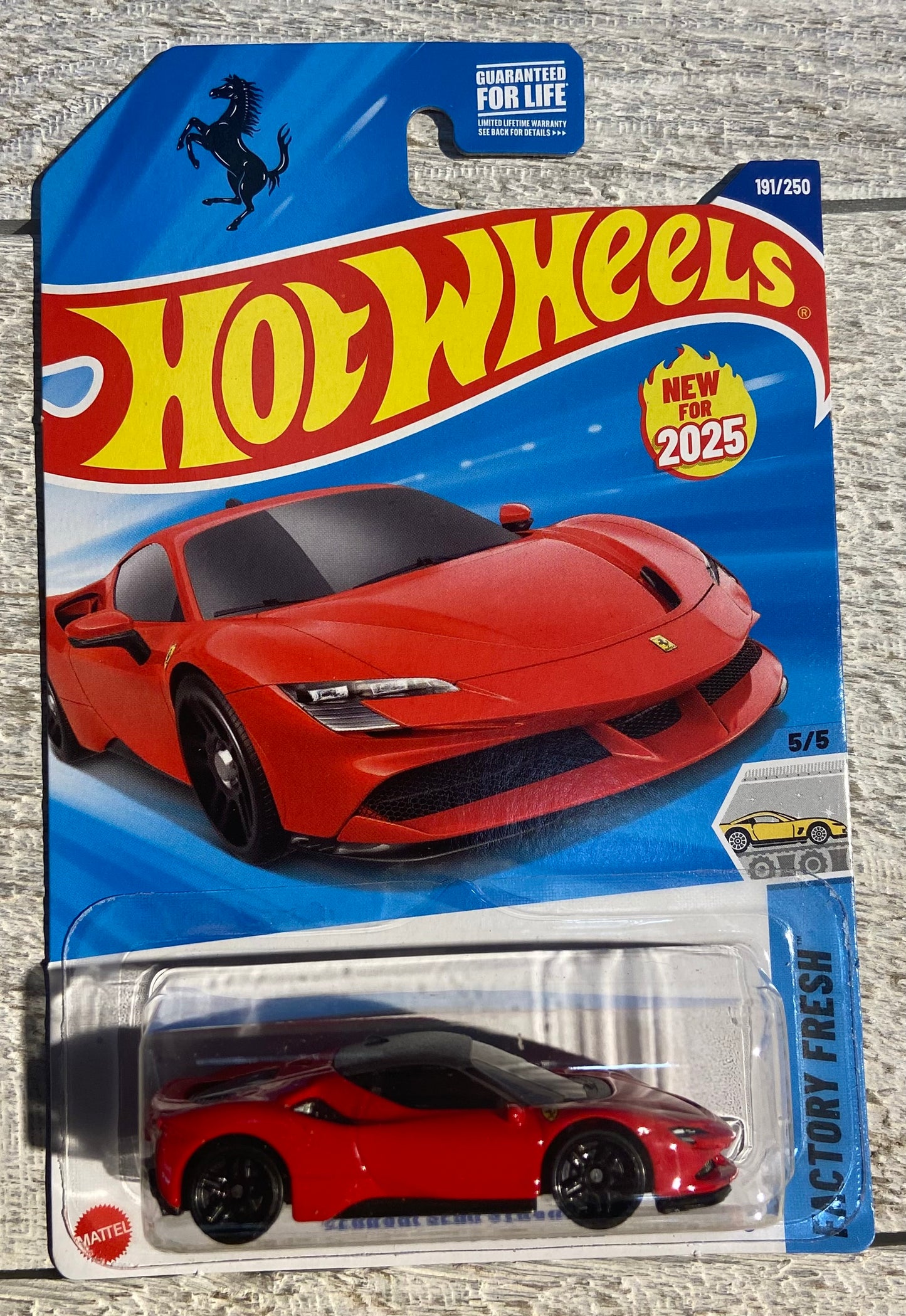 2025 Hot Wheels #191 Ferrari SF9 Stradale RED