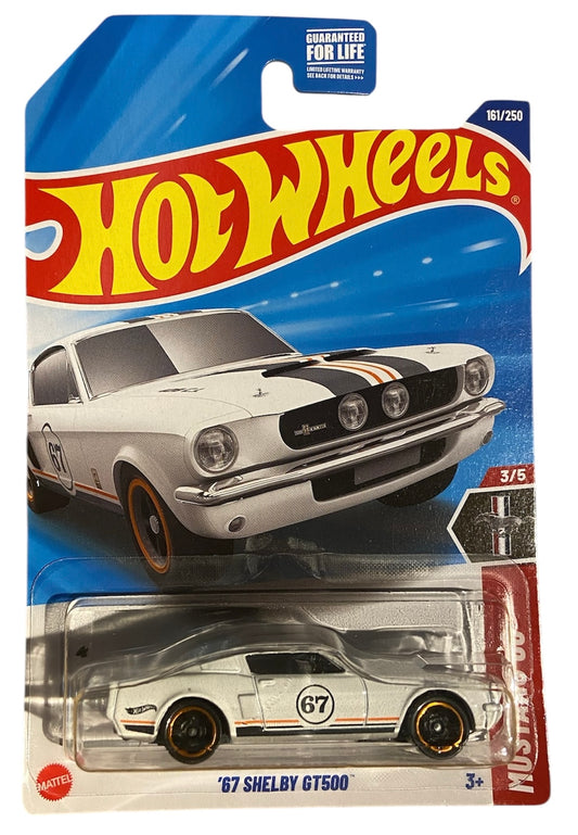 2025 Hot Wheels #191 67 Shelby GT500 WHITE