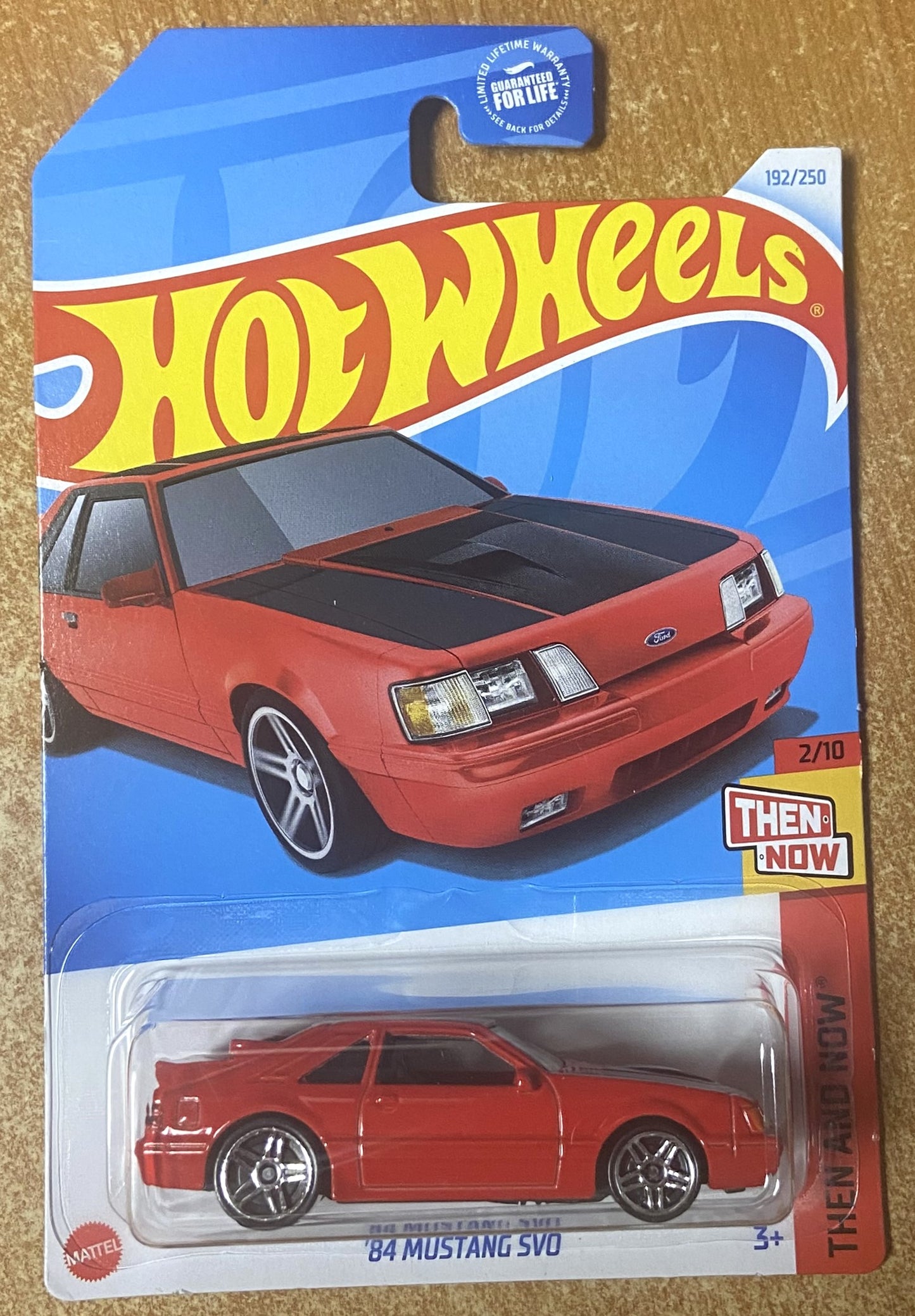2024 Hot Wheels #192 94 Mustang SVO RED