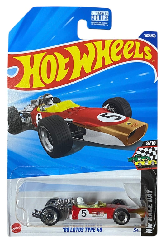 2025 Hot Wheels #193 68 Lotus Type 49 RED