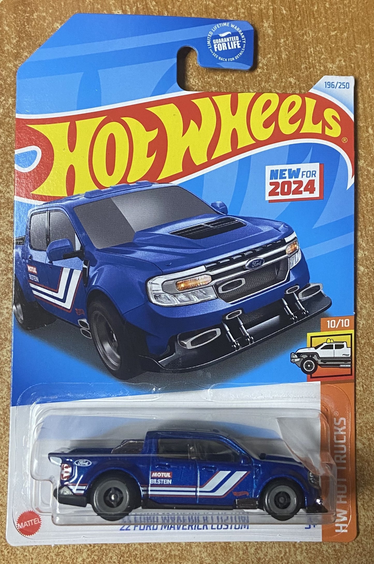2024 Hot Wheels #196 22 Ford Maverick Custom BLUE