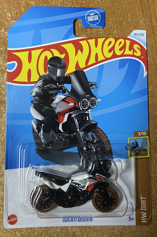 2024 Hot Wheels #197 Ducati Desert X WHITE