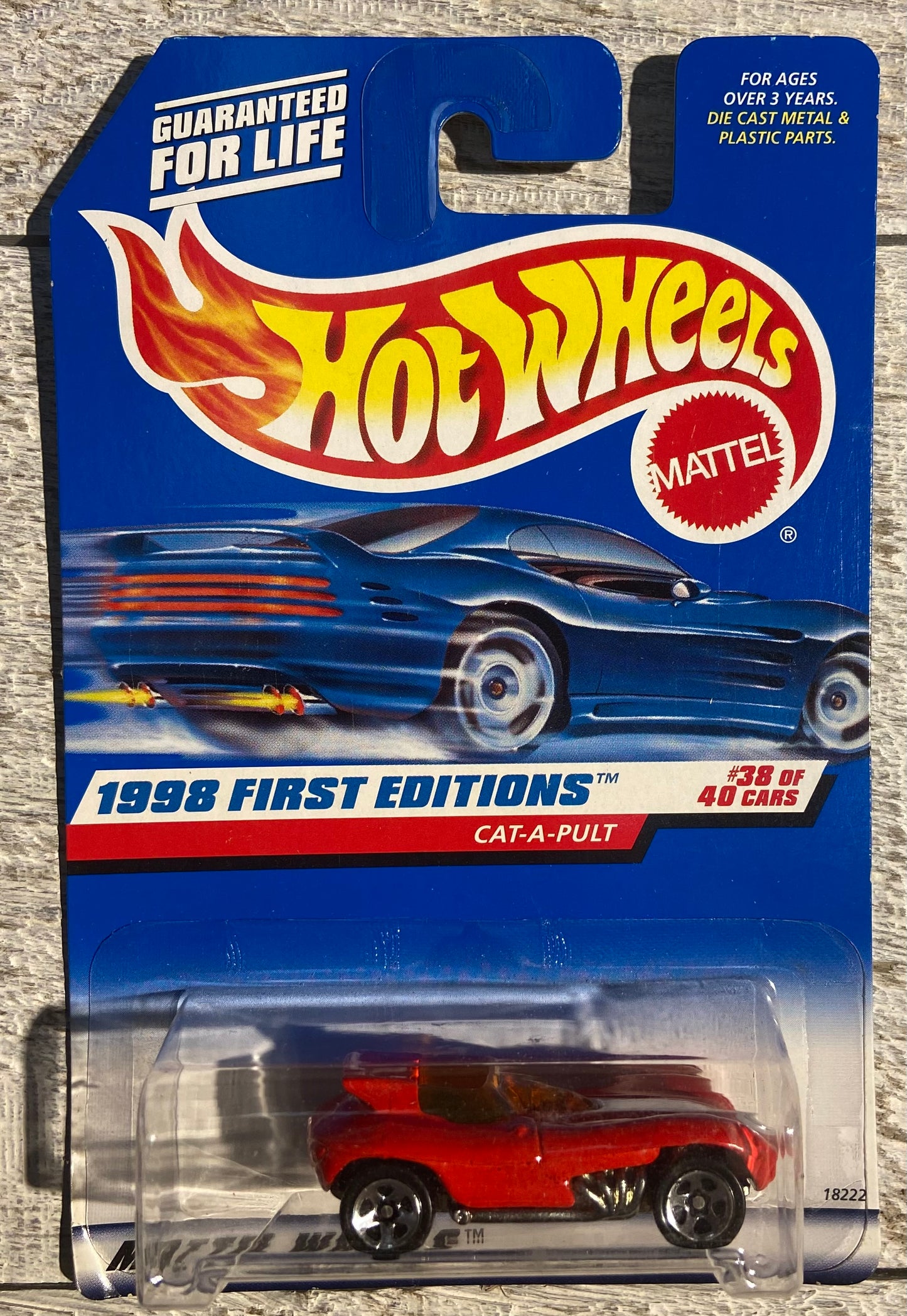 1998 Hot Wheels First Editions #38 Cat A Pult